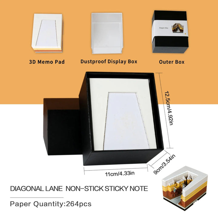 Lisslune | 3D Illuminated Memo Pad