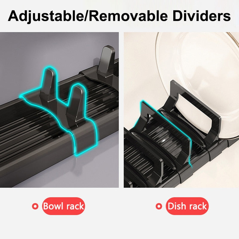 Lisslune | Adjustable Easy Dish Drying Rack