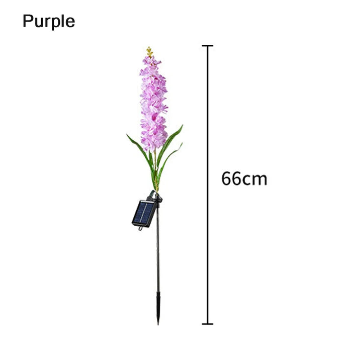 Lisslune | Soft Pink Glow Solar LED Flower Garden Light