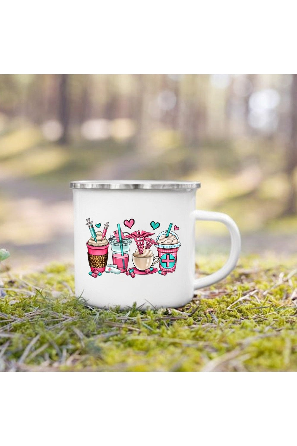 Lisslune | Life Themes Enamel Mug