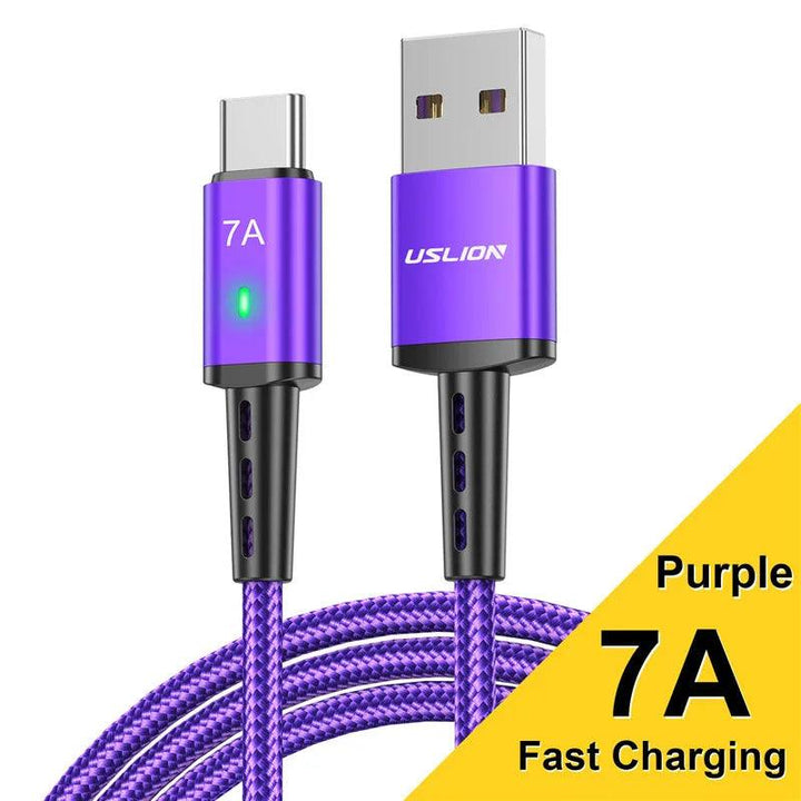Lisslune | Ultra-fast USB C charging and data transfer cable for MacBook, Xiaomi, Samsung, Huawei - Reliable performance and compatibility