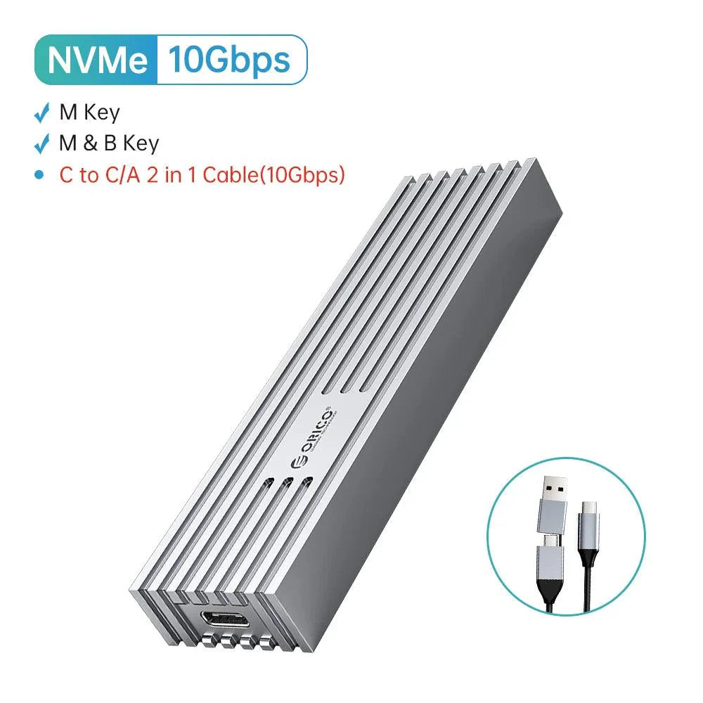 Lisslune | Next-Gen USB4 NVMe M.2 SSD Case - Unleash lightning-fast data transfers