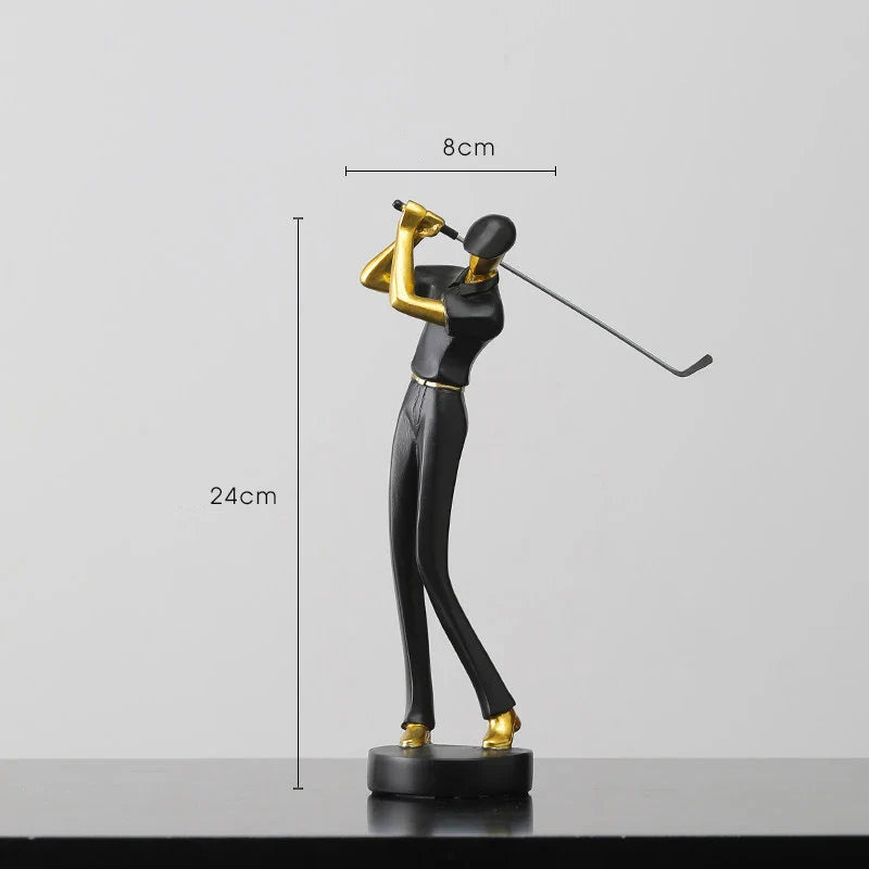 Lisslune | TeeStance - Elegant Golf Pose Sculpture