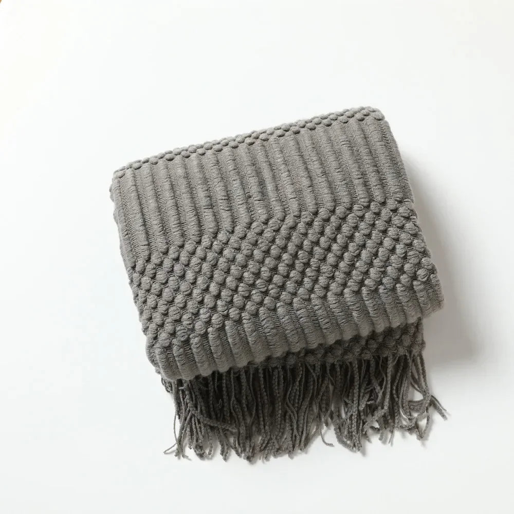 Lisslune | Nordic Style Dick Knitted Blanket