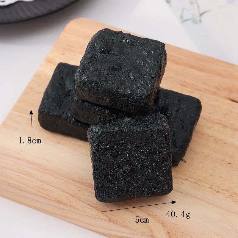 Lisslune | Creative Dried Tofu Kitchen Model Set - 10 Pieces Cute Accessories for Gifts and Student Decor