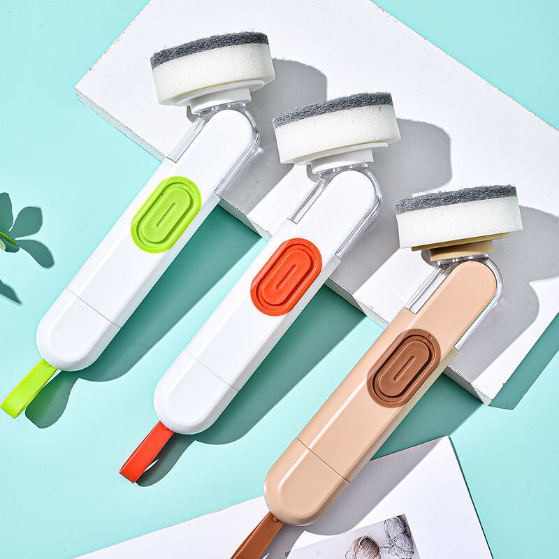 Lisslune | Long Handle Kitchen Cleaning Brush