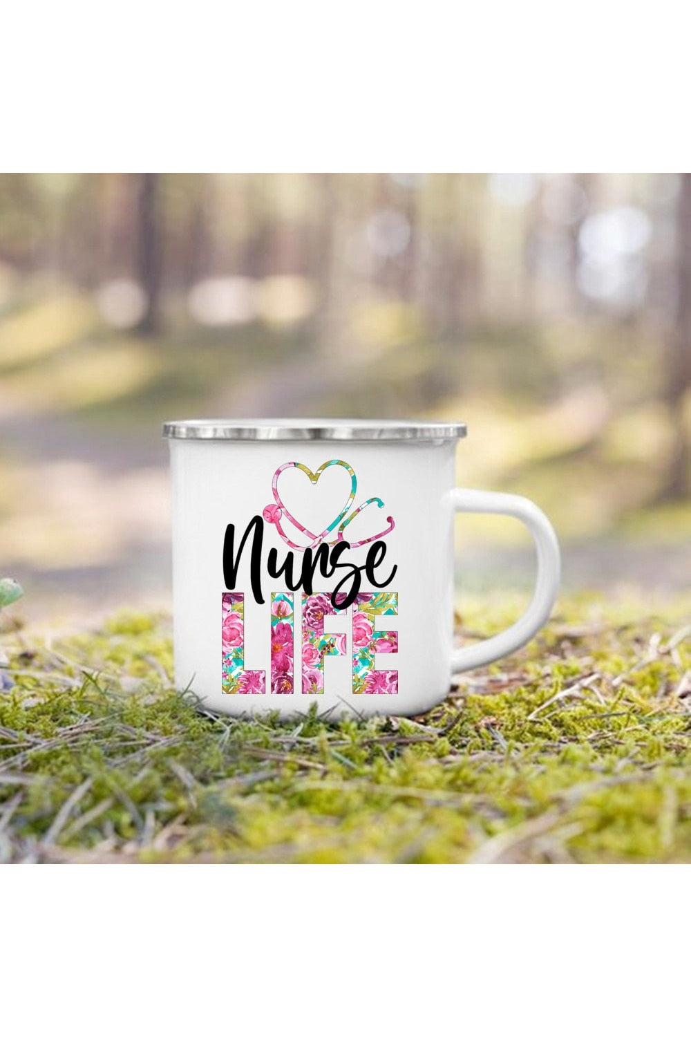 Lisslune | Life Themes Enamel Mug