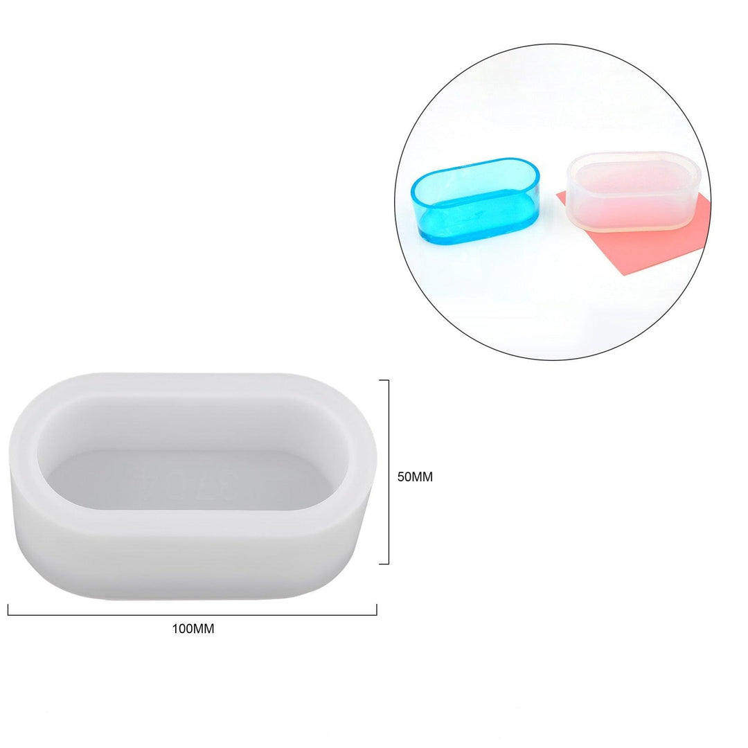 Lisslune | Silicone mold set for creative candle jars and flower planters