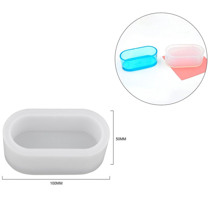 Lisslune | Silicone mold set for creative candle jars and flower planters