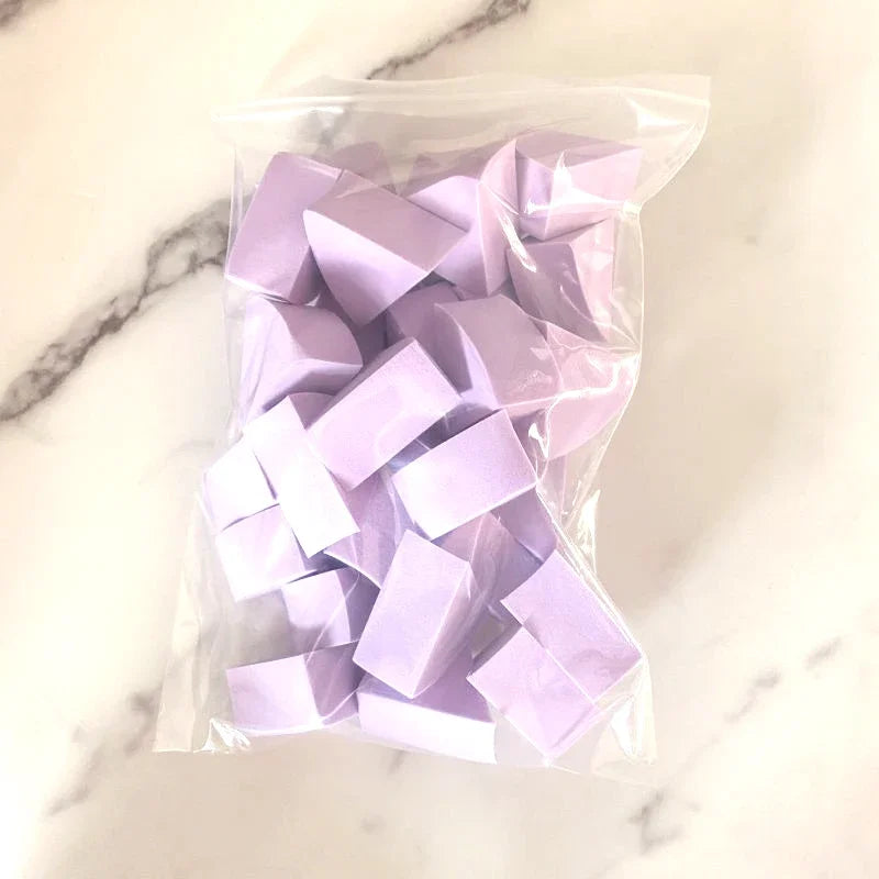 Rynx |30pcs/Set Triangular Soft Makeup Sponge Face Foundation Concealer Cream Powder Mixing Puff Cosmetic Tool