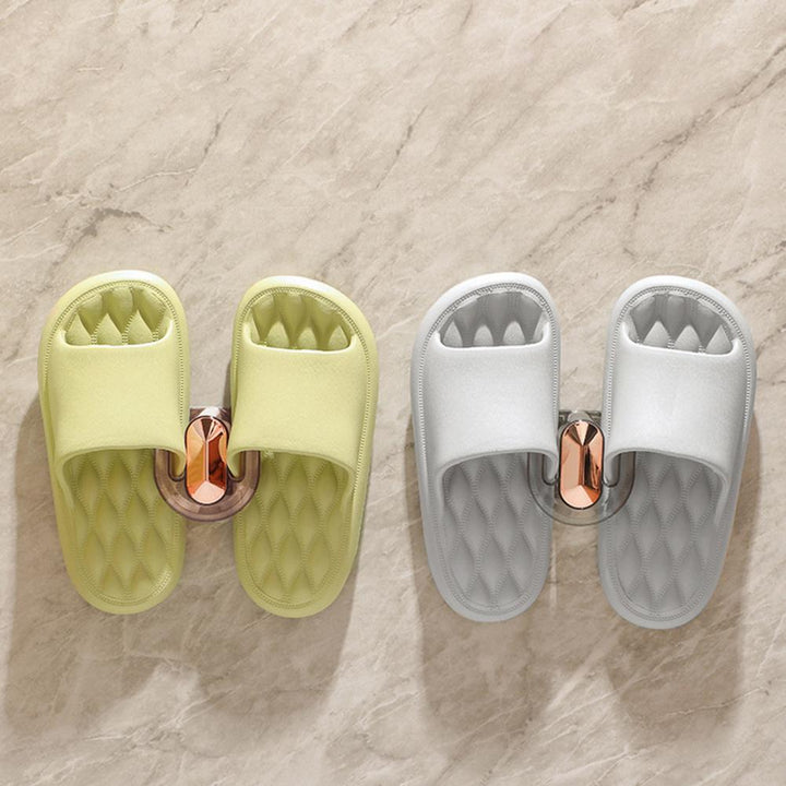 Lisslune | Wall-Mounted Quick Organizer  Transparent Shoe Rack