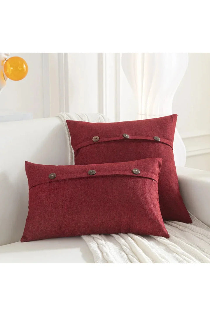 Lisslune | Nordic Button Cushion Cover