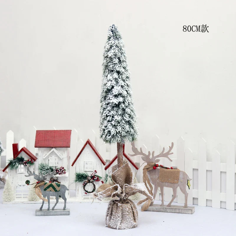 Rynx | Mini PE Christmas tree decoration Pine Topping Table Christmas tree Christmas home Party Wedding decoration New Year's gift