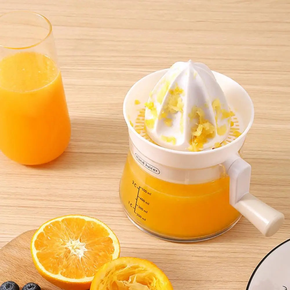 Lisslune | Dual Press Hand Powered Effortless Lemon Fruit Juicer