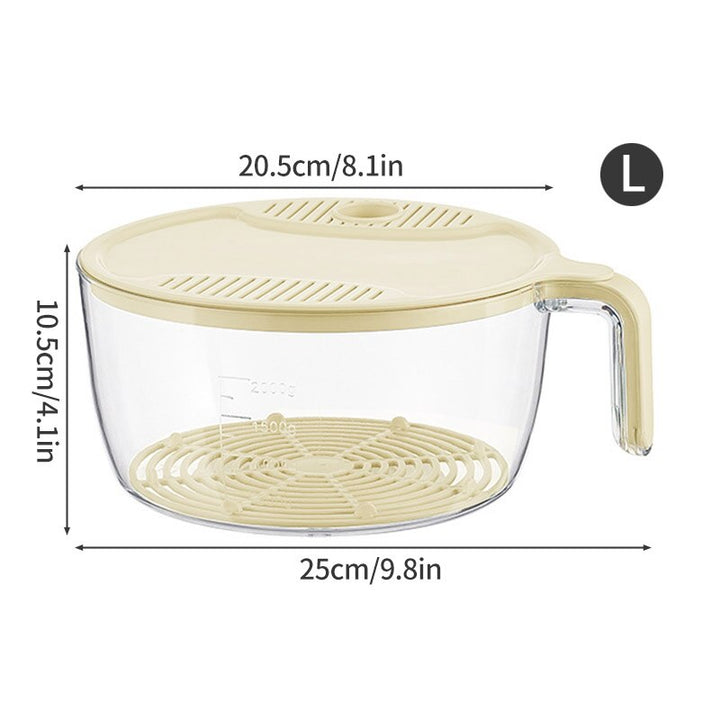Lisslune | Easy Rice Washer Filter Strainer Basket