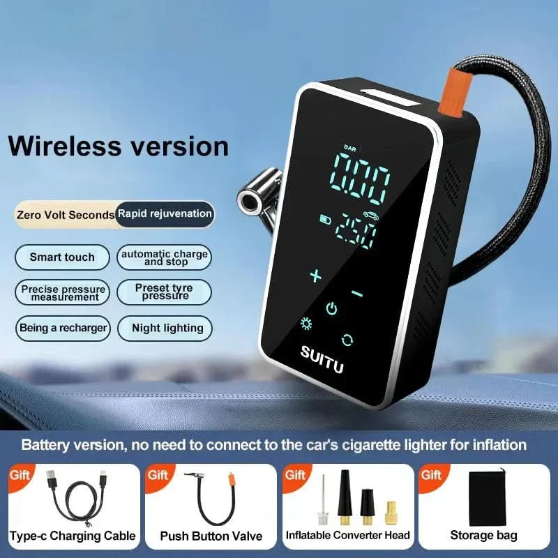 Lisslune | Portable Electric Air Pump with Touchscreen