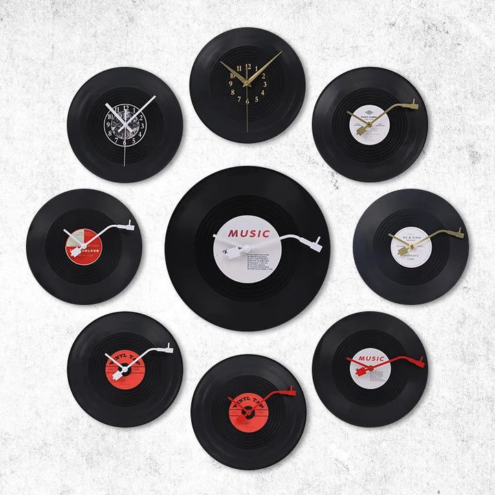 Lisslune | Musical Vinyl Record Wall Clock