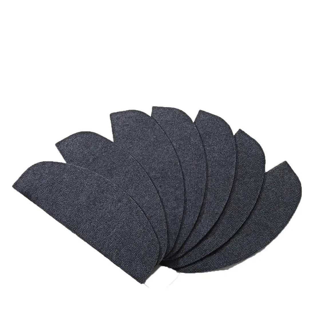 Lisslune | Chic 7-piece Anti-slip Stair Mat Collection for Ultimate Home Safety
