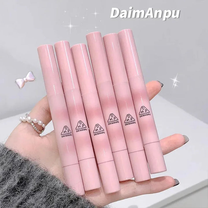 Rynx | Solid Pen Gloss Makeup Moisturizing Mirror Red-Brown Lipstick Long-Lasting Clear Moisturizing Lip Tint Natural Nude Lipstick
