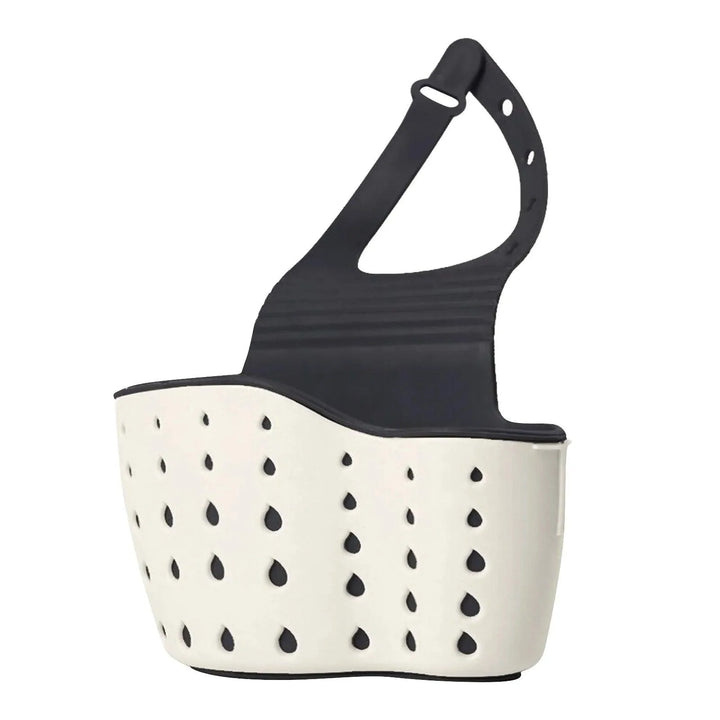 Lisslune | Suction Cup Sink Organizer with Trash Rack - Innovative Kitchen Storage Solution