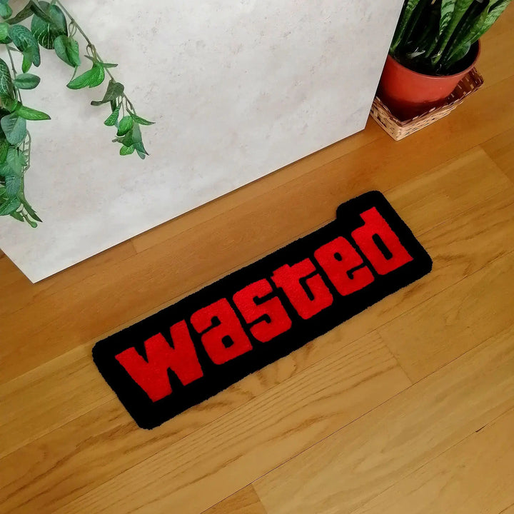 Rynx | Wasted Custom Rug Home Decor Carpet Area Rug Printing Technology Simple Housewarming Gift Handmade Non-Slip Decorative Rug
