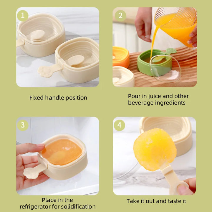 Lisslune | DIY Frozen Ice Cream Popsicle Mould