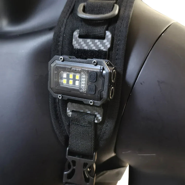 Lisslune | Magnetic LED Flashlight with Carry Holder – Hands-free Work Light for Outdoor and Repairs