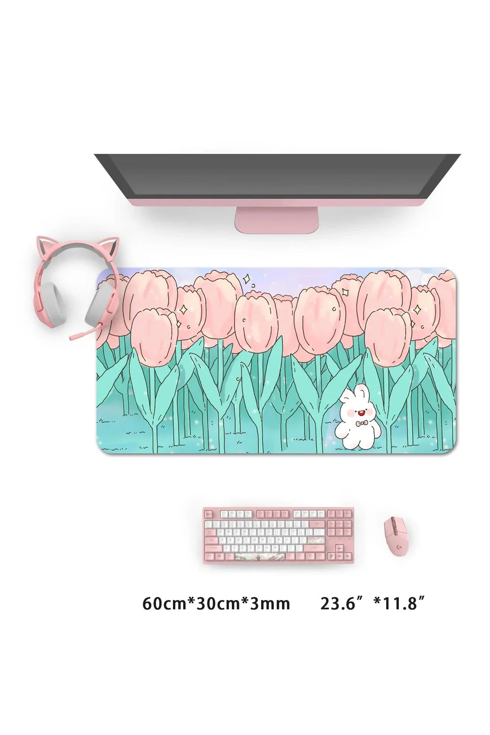 Lisslune | Tulip Desk Mat