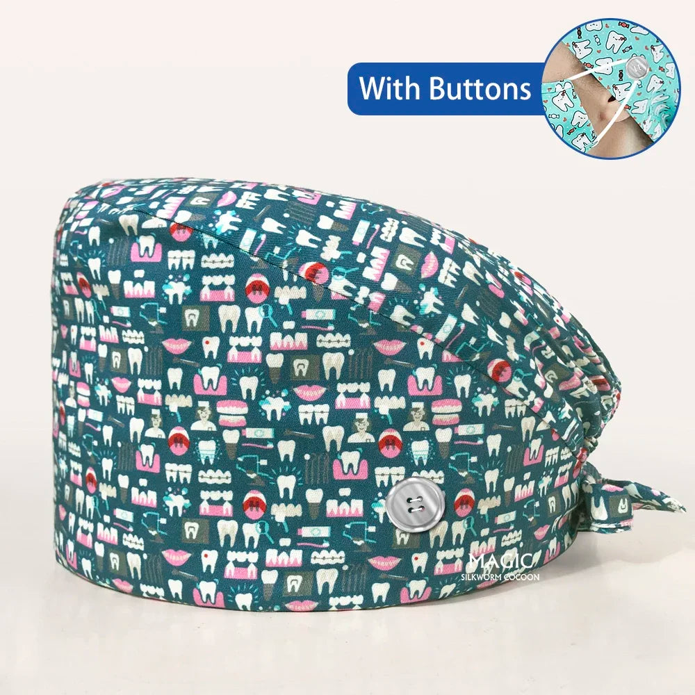 Lisslune | Tooth pressure customizable medical hats for dental and caregiving use
