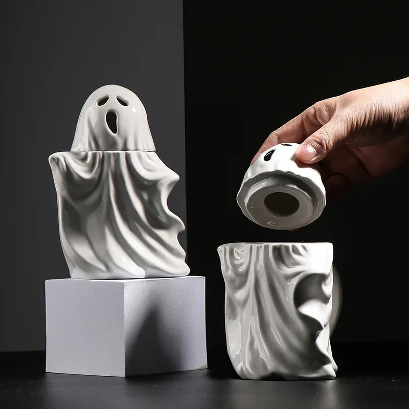 Lisslune | 3D Ceramic Spooky Ghost Mug