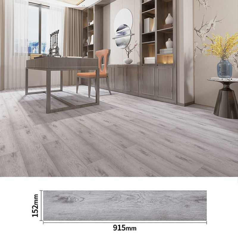 Lisslune | Modern Wood Grain PVC Self-Adhesive Floor Sticker