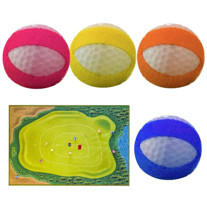 Lisslune | Golf mat including 16 Velcro balls