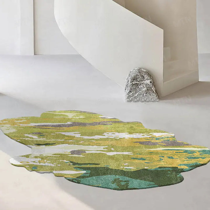Rynx | Moss Rug Luxury Large Area Comfort Art Carpet Modern Home Decor Aesthetics Soft Bedroom Rugs Coffee Table Rugs سجادة 양탄자