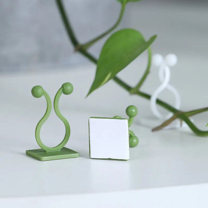 Lisslune | Self-Adhesive Plant Holder Mini Wall Clips