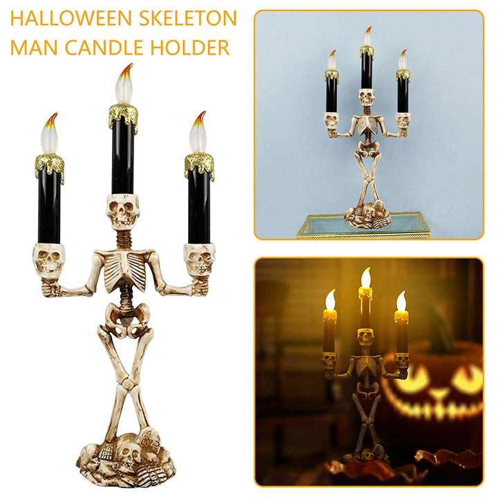 Lisslune | Scary Skeleton Halloween Candle Lights