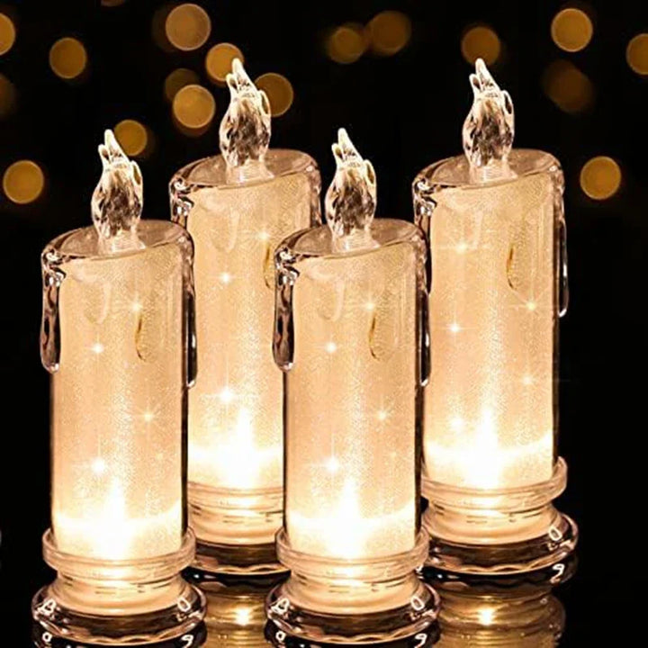 Lisslune | 4 pcs. LED lights without flame