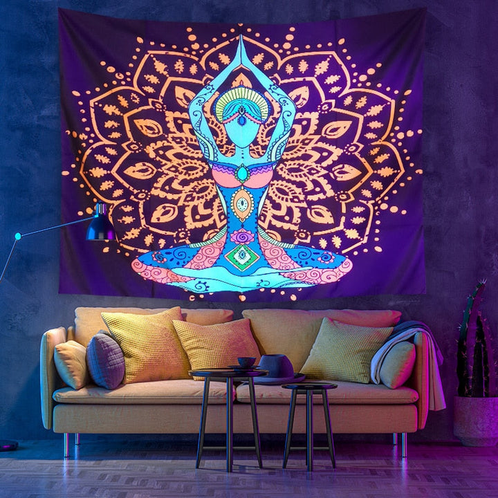 Lisslune | Colorful Glowing Luminous Tapestry