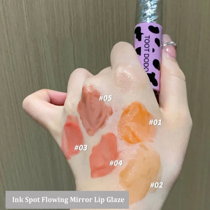 Rynx | Mirror Lip Shine Water Light Clear Lip Gloss Long-lasting Moisturizing Waterproof Non-sticky Cup Lip Color Korean Cosmetics