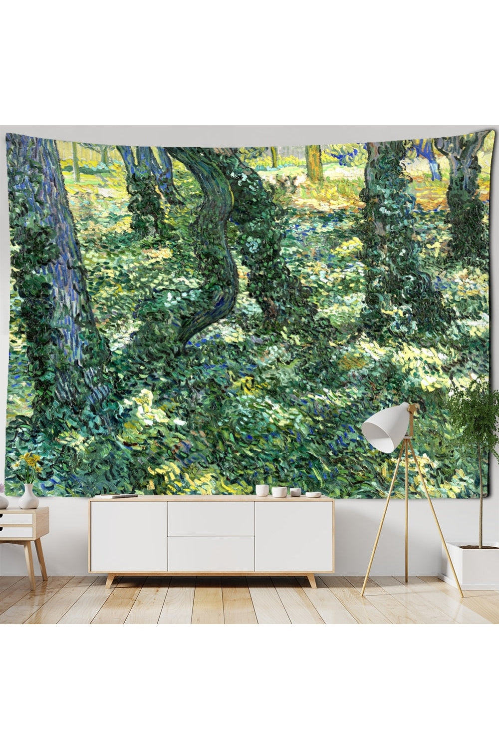 Lisslune | Gogh Landscape Rug
