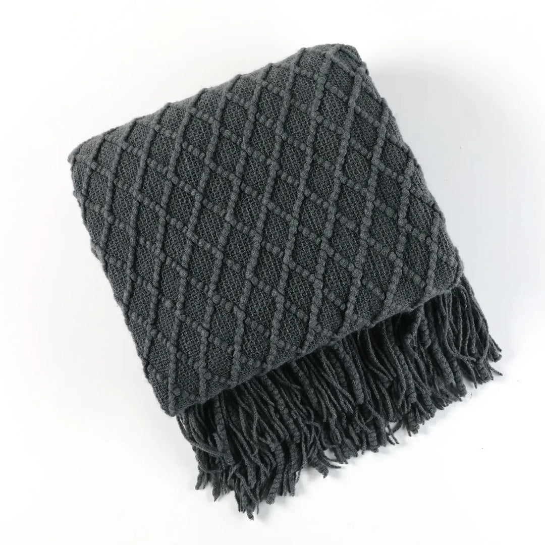 Lisslune | Nordic Style Dick Knitted Blanket
