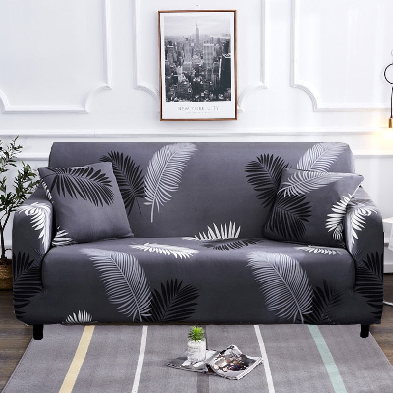 Lisslune | Modern Non-slip Colorful Elastic Sofa Cover