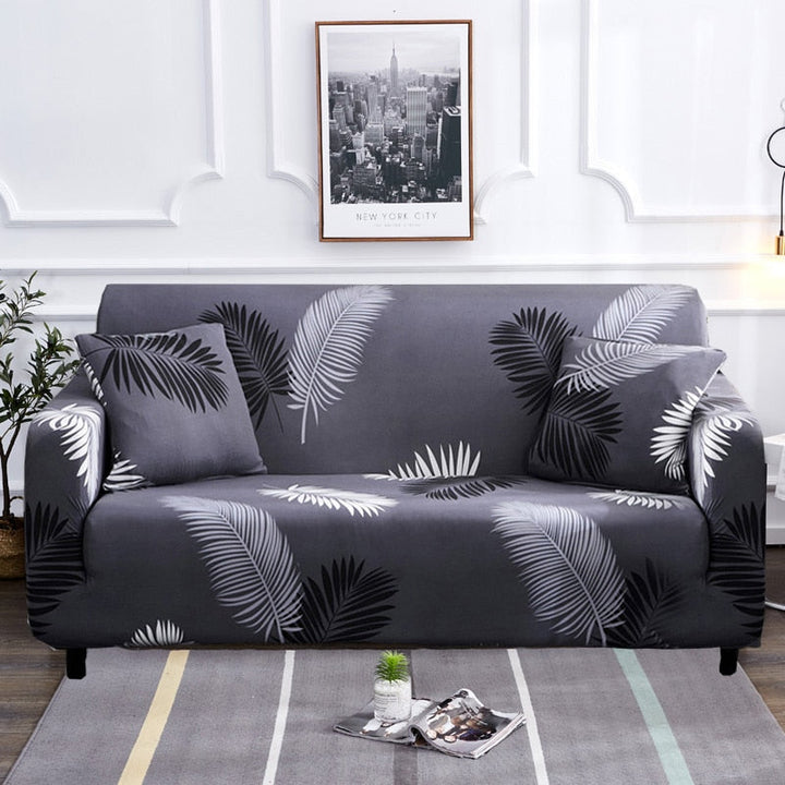 Lisslune | Modern Non-slip Colorful Elastic Sofa Cover