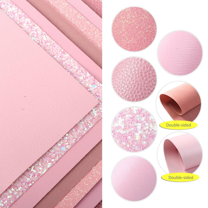 Lisslune | Shimmering DIY Glitter Craft Collection - 5 Sparkling Sheets