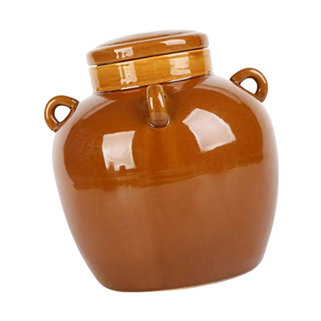 Lisslune | Elegant sparkling ceramic storage jar for stylish kitchen decoration