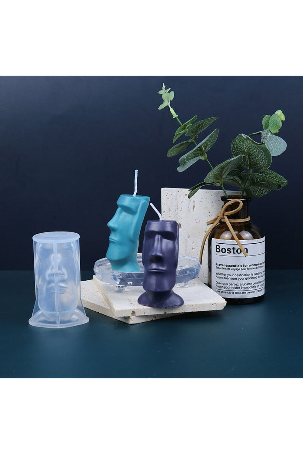 Lisslune | Island inspired candle shape