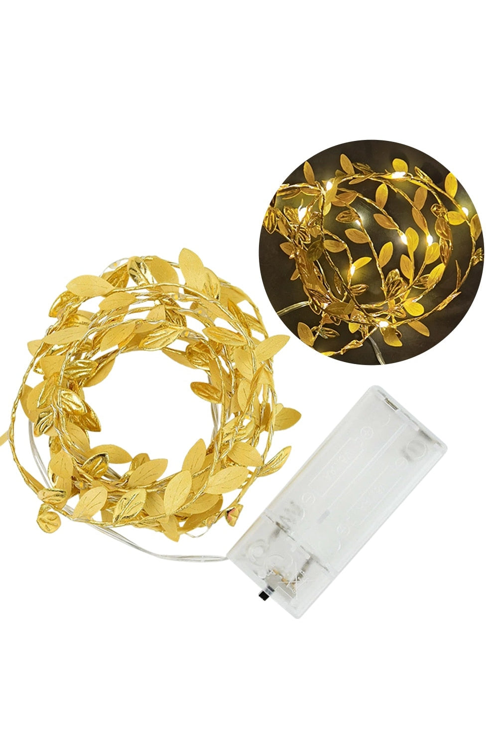 Lisslune | white rose light garland