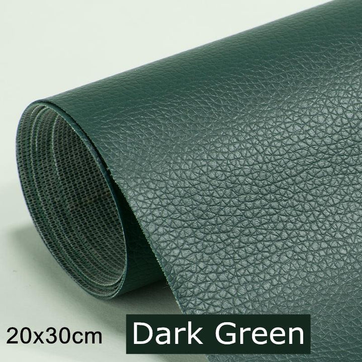 Lisslune | Jumbo XL Luxe Litchi Leather Repair Stickers - Stylish Solutions for Elegant Furniture Repairs