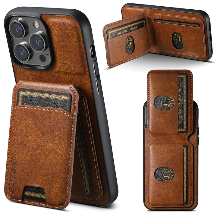 Lisslune | Noble iPhone Leather Case with Card Slots