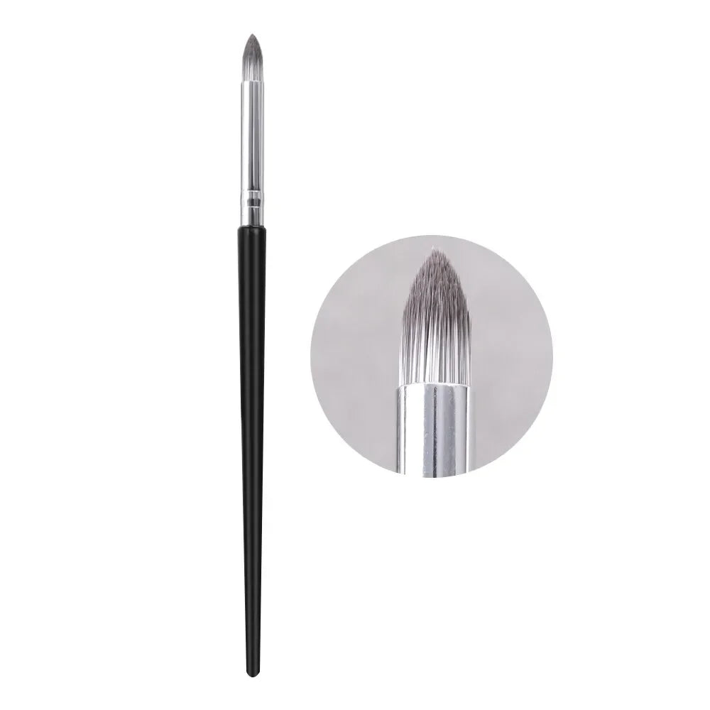 Rynx | Pencil Tip Concealer Brush Wrinkle Brightening Decree Pattern Eye Bag Concealer Mask Foundation Makeup Brush Beauty Tool