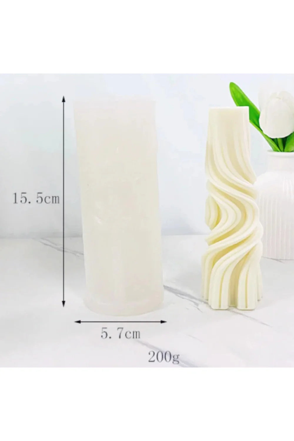 Lisslune | Column Candle Form DIY